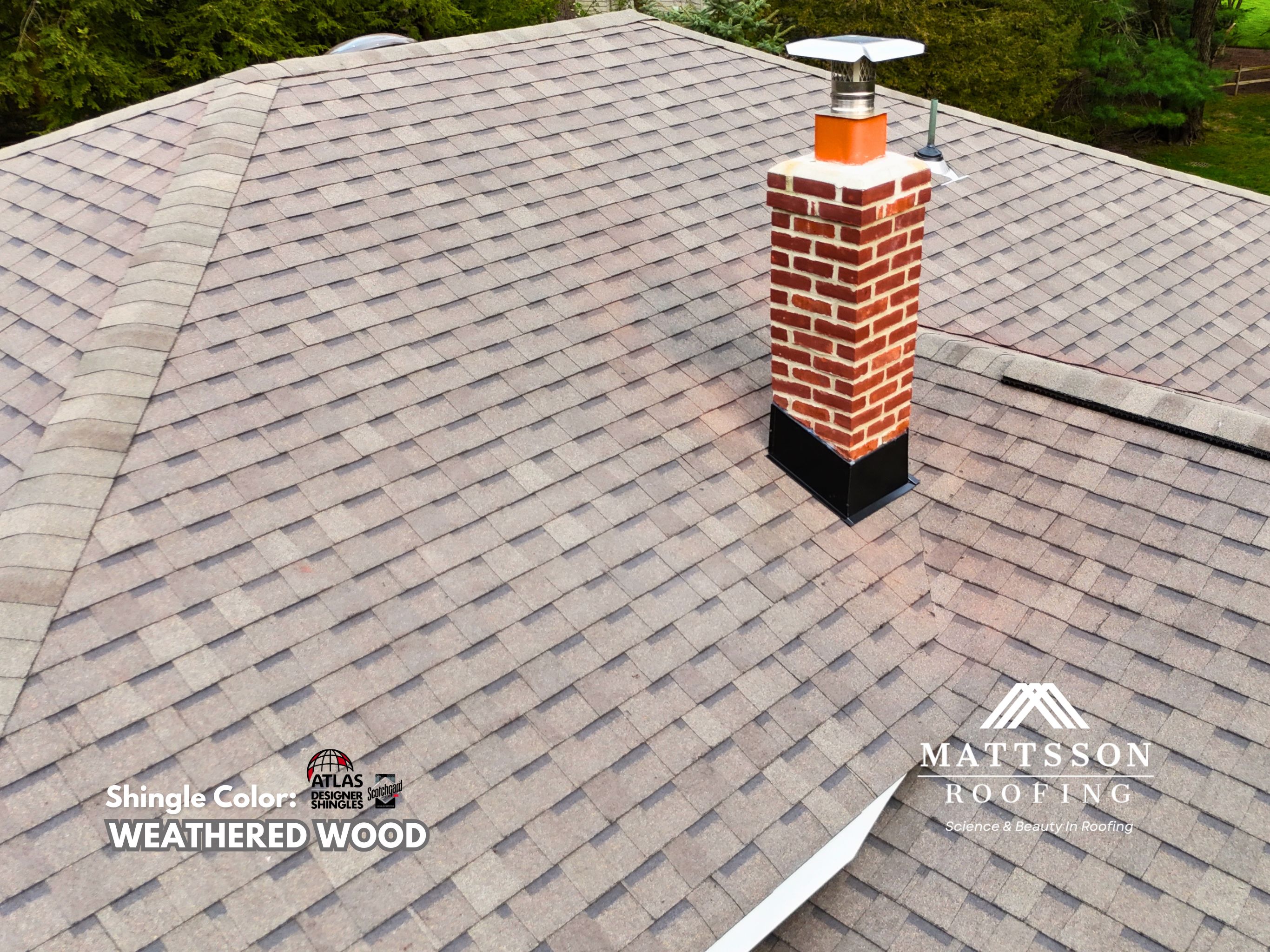 Mattsson Roofing roof replacements project