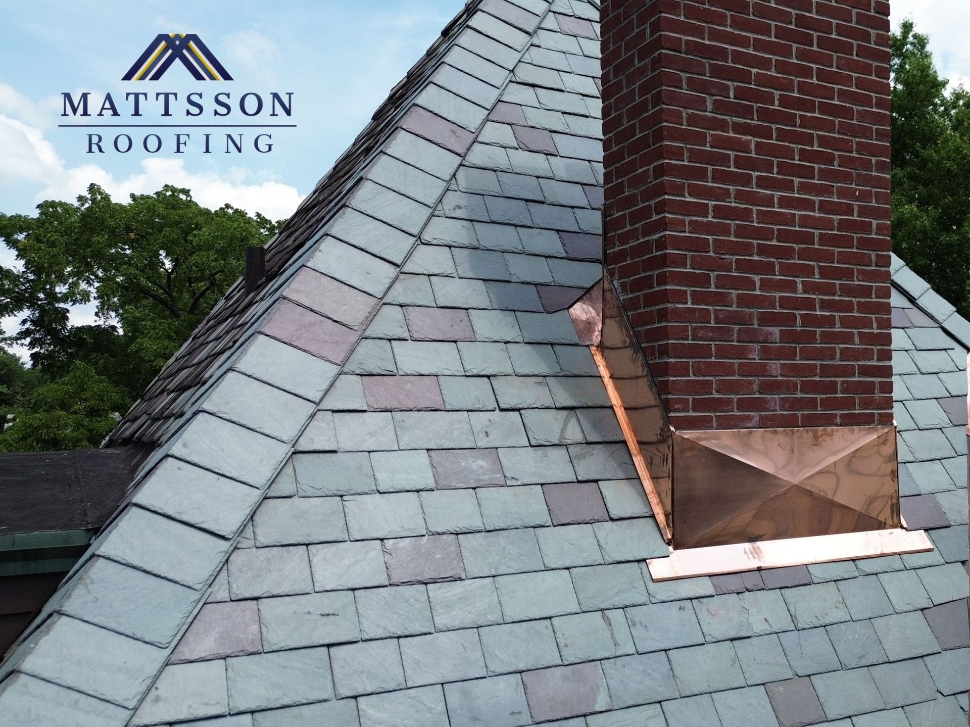 Mattsson Roofing roof repairs project
