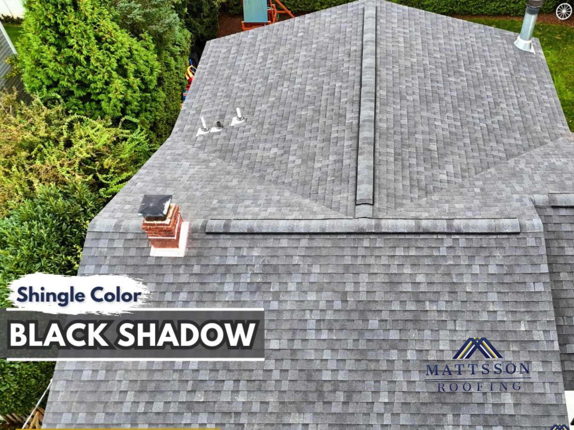 Atlas Black Shadow shingle color